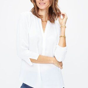 NYDJ Pullover blouse white